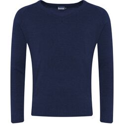 50/50 Cotton/ Acrylic V Neck - Junior Thumbnail