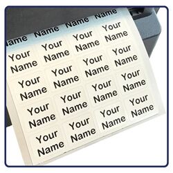 Wash Proof Name Labels Thumbnail